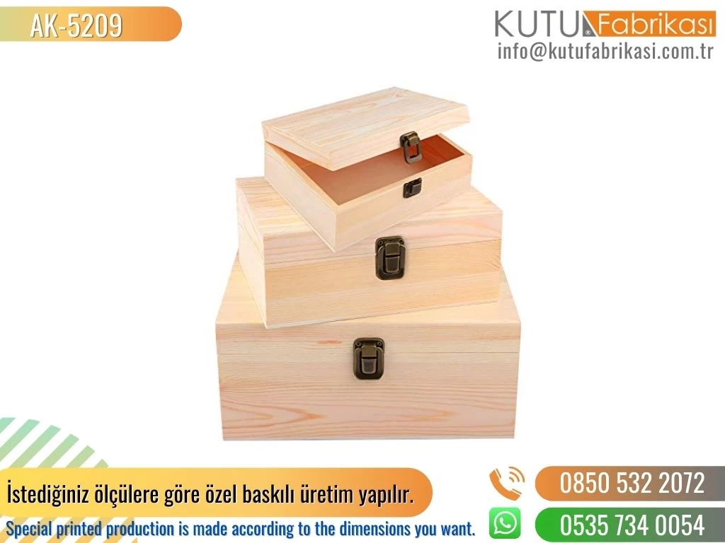 Wooden Box 5209
