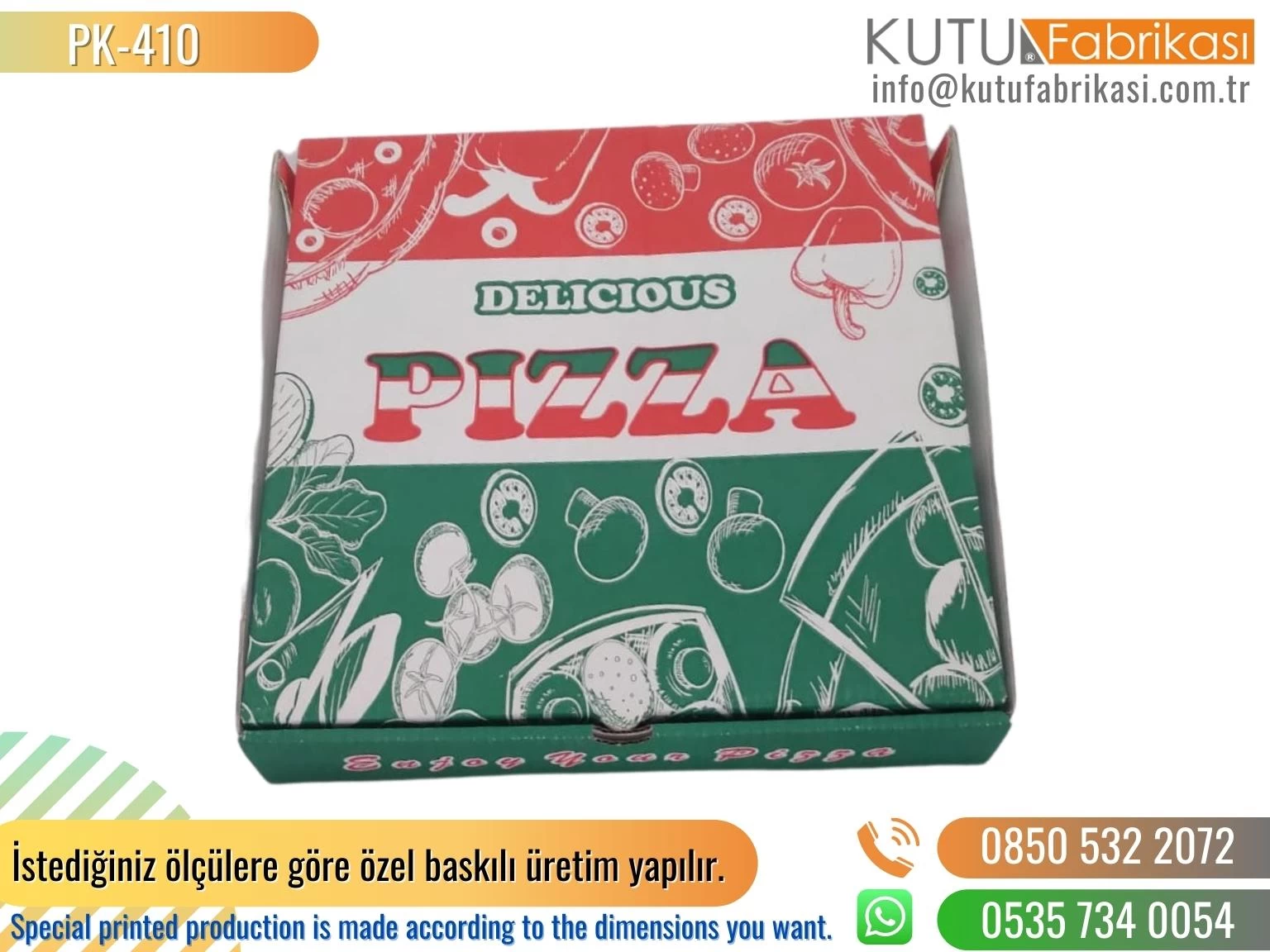 Pizza Kutusu 410