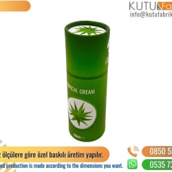 Aloevera Yeşil Silindir Kutu