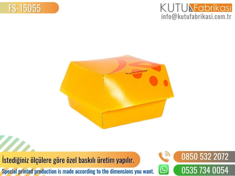 Hamburger Paket Servis Kutusu 15055