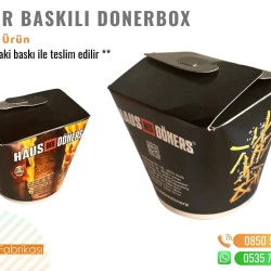 Dönerbox Ready Printed Doner Box